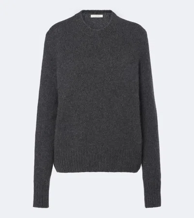 The Row Pato Cashmere Sweater In Grau