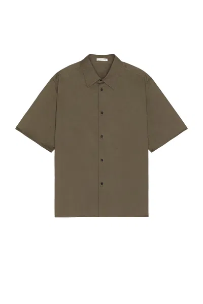 The Row Patrick Shirt In Khaki