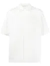 The Row Patrick Short-sleeve Shirt In White