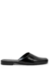 The Row Penelope Leather Pointed Toe Slippers In Multi