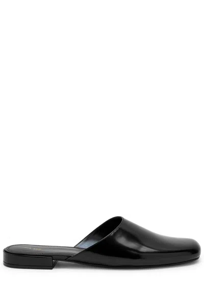 THE ROW THE ROW PENELOPE LEATHER MULES