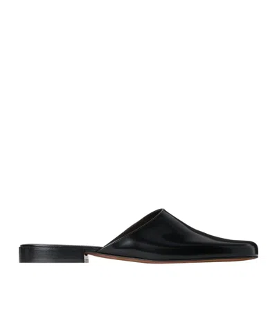 THE ROW PENELOPE LEATHER MULES