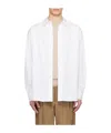 The Row Penn Long-sleeved Shirt In White