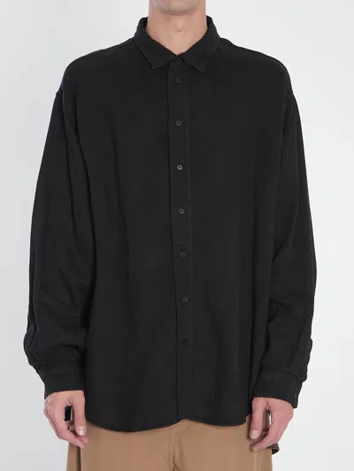 The Row Penn Shirt In Black