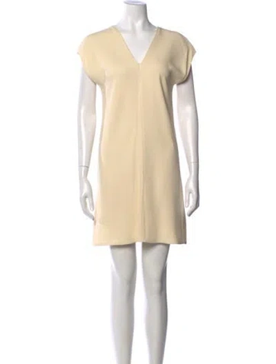 Pre-owned The Row Perry Dress Mini Dress In Neutrals