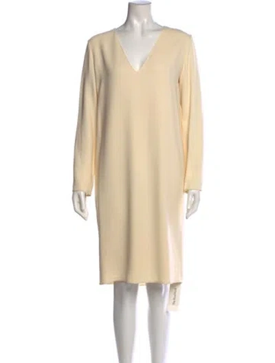 Pre-owned The Row Perry Dress In Neutral