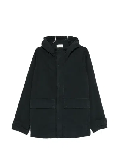 The Row Persa Hooded Jacket In Black