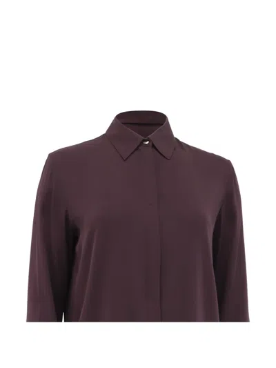 Pre-owned The Row Petah Shirt In Purple