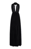 The Row Pharao Maxi Dress In Oak