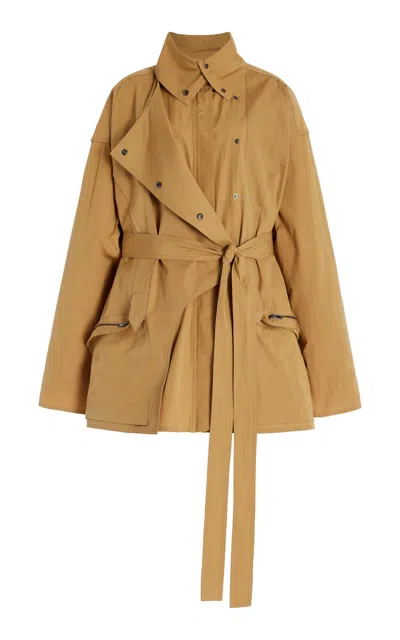 The Row Pierrick Cotton Jacket In Neutral