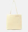 The Row Leather Pim Shoulder Bag In Gelb 