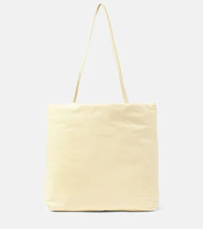 The Row Leather Pim Shoulder Bag In Gelb 