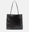The Row Leather Pim Shoulder Bag In Brown
