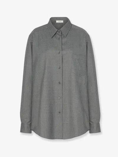THE ROW PINO VIRGIN WOOL SHIRT