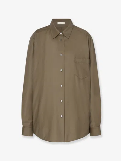 THE ROW PINO VIRGIN WOOL SHIRT
