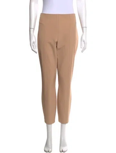 Pre-owned The Row Pintuck Trouser Straight Leg Pants In Neutral