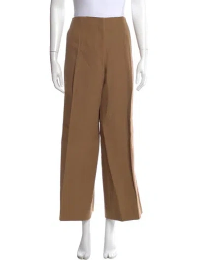 Pre-owned The Row Pipa Pant Straight Leg Pants In Brown