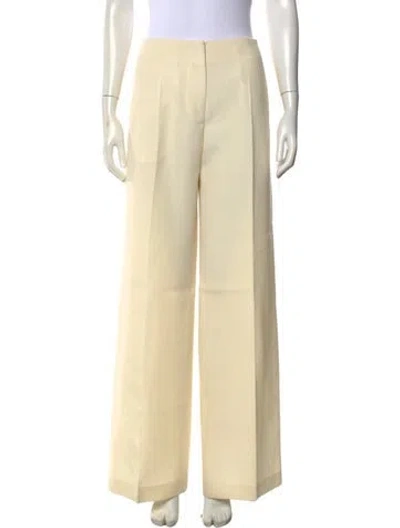 Pre-owned The Row Pipa Pant Wide Leg Pants In Neutral