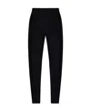 The Row Alistaire Straight-leg Wool-blend Twill Trousers In Black