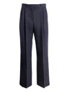 The Row Pleated Trousers In Blue