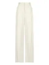 The Row Plissierte Hose In White