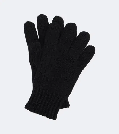 The Row Pleon Cashmere Gloves In Black