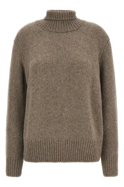 The Row 'plira' Sweater In Brown
