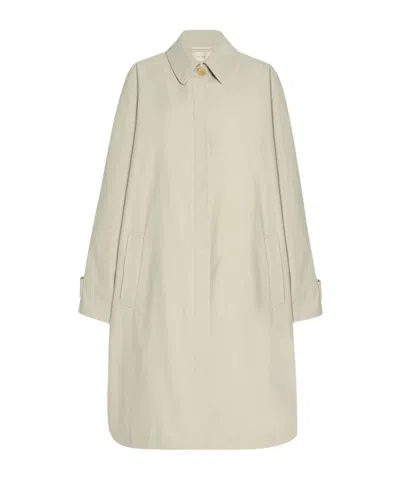 THE ROW PLUMA COTTON AND CASHMERE COAT