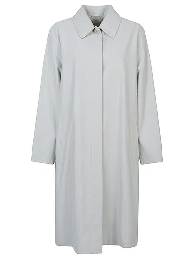 The Row Pluma Cotton And Cashmere Coat In White