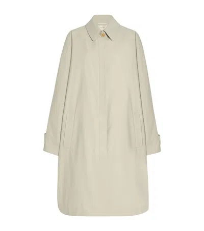 THE ROW PLUMA COTTON-CASHMERE COAT