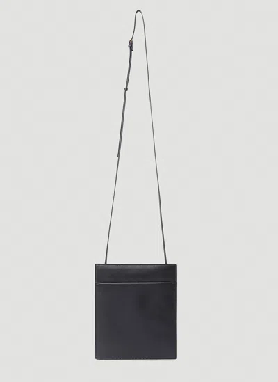 The Row Pocket Crossbody Bag In Black
