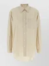 The Row Pocketed Striped Long Sleeve Shirt