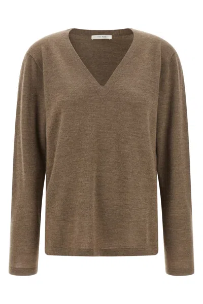 The Row 'poesis' Sweater In Beige