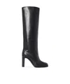 The Row Pointed High-heeled Boots In Black