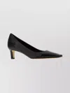 The Row Pointed Toe Leather Carla 45 Pumps In Black
