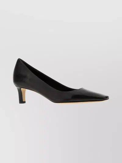 THE ROW POINTED TOE LEATHER CARLA 45 PUMPS