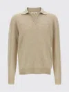 The Row Polo Leach In Cashmere Sabbia  Uomo In Brown