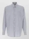 The Row Light Grey Regular Shirt In Blue