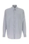 The Row Light Grey Regular Shirt In Blue