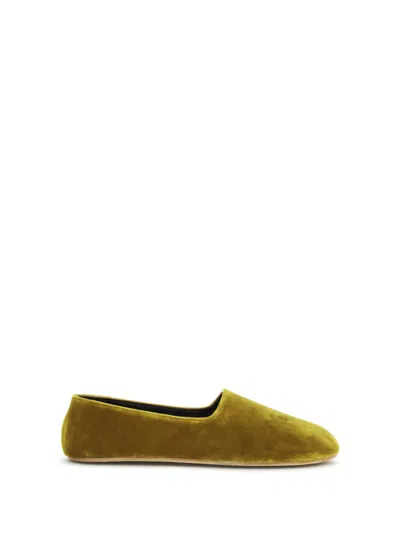 The Row Ponti Slip-on Loafers In Yellow