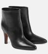 The Row 90mm Prudens Leather Boots In Black