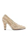 The Row Prudens Fuzzy Fabric Pumps In Lama