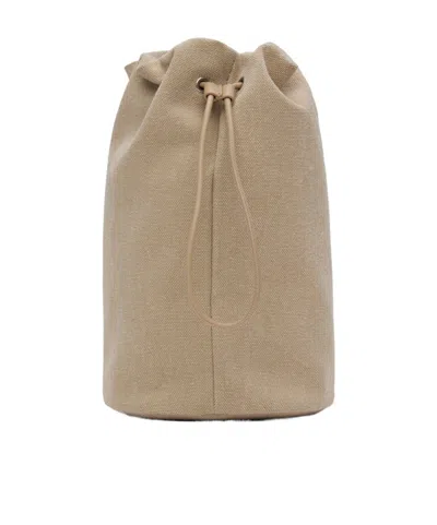 The Row Pull The Rope And Open The Bag In Nude