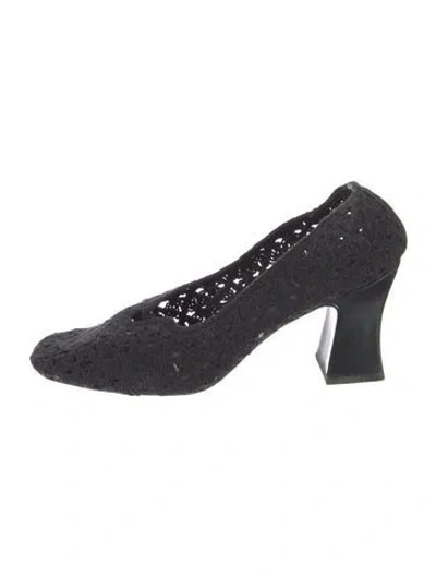 Pre-owned The Row Pumps In Black