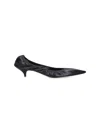 The Row Brown Liisa Kitten Heels In Brown