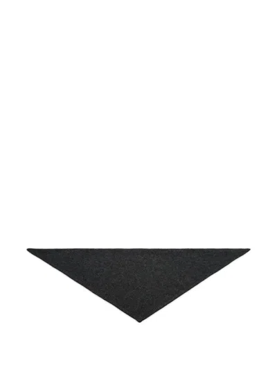 The Row Pyrite Scarf In 灰色