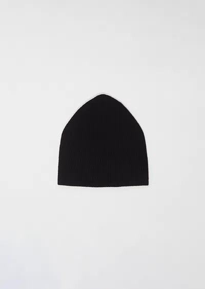 The Row Qais Wool Hat In Black