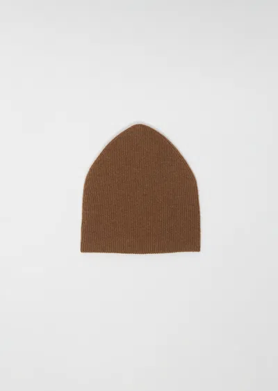The Row Qais Wool Hat In Caramel