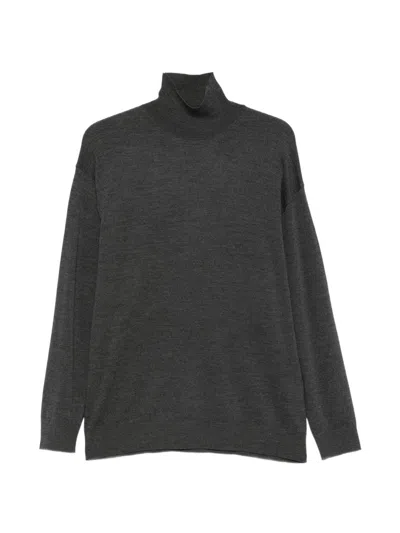 The Row Quabuki Wool Sweater In Gray