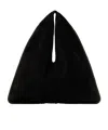 The Row Quilted Handbag In Black